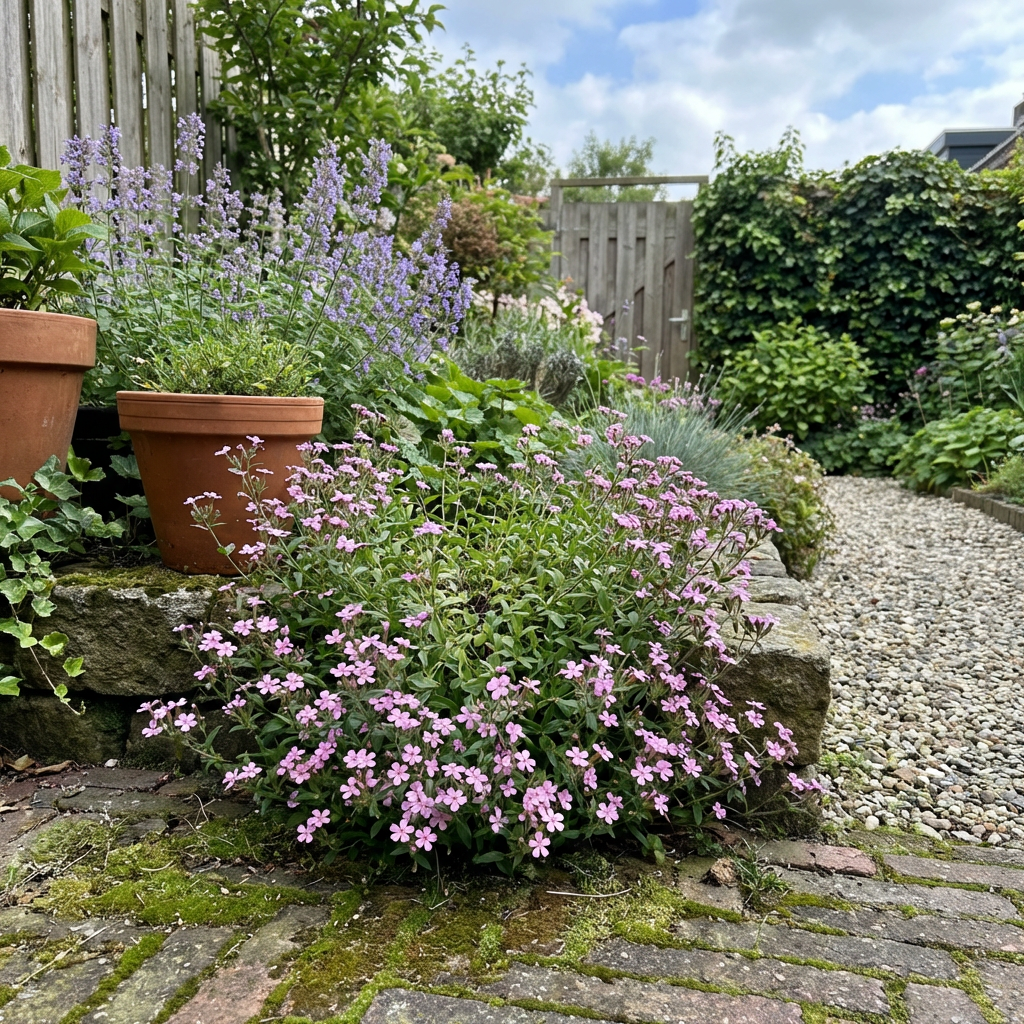 Zeepkruid (Saponaria ocymoides) - Tuinplanten
