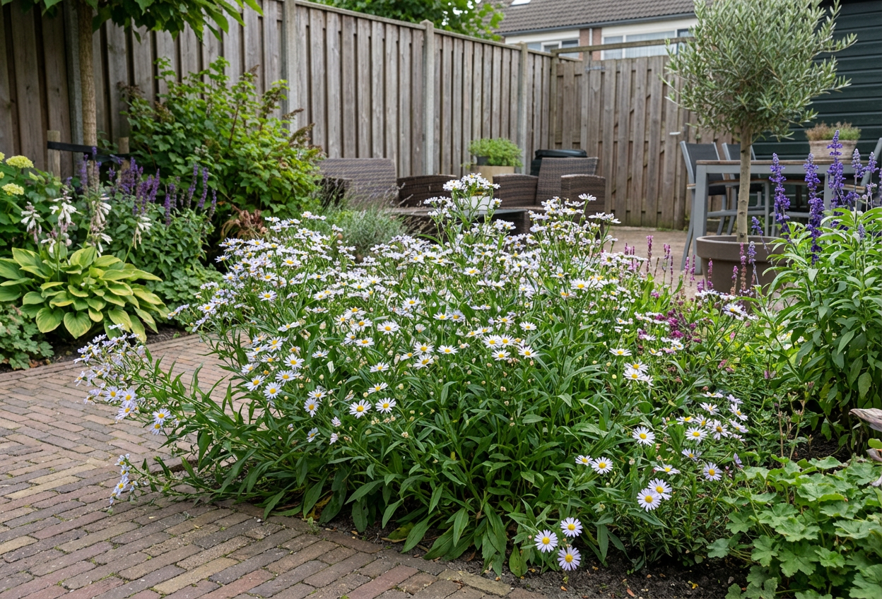 Zomeraster (Kalimeris incisa 'Nana Blue') - Tuinplanten