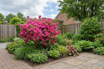 Rhododendron (Rhododendron (AJ) 'Kermesina' ) - Rhododendron