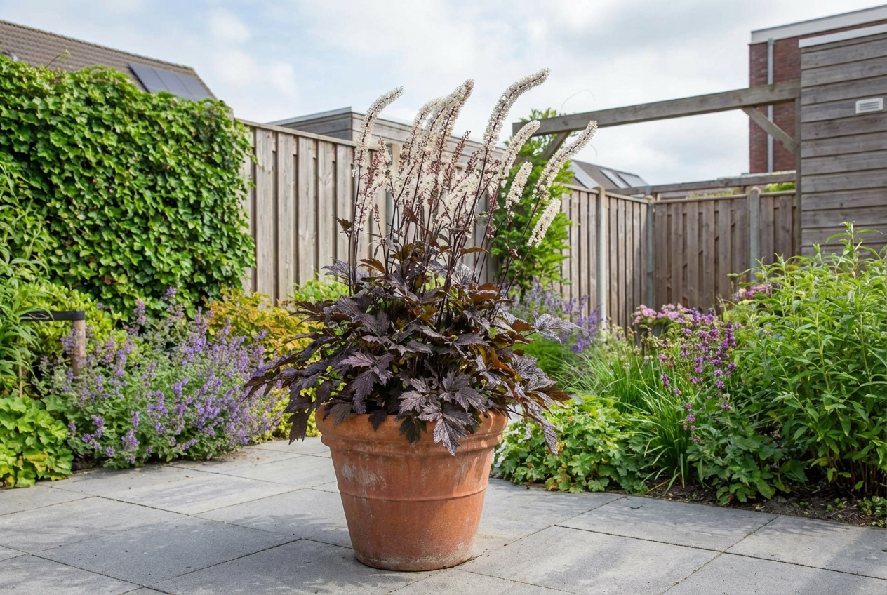 Zilverkaars (Actaea cimicifuga ramosa 'Atropurpurea') - Tuinplanten