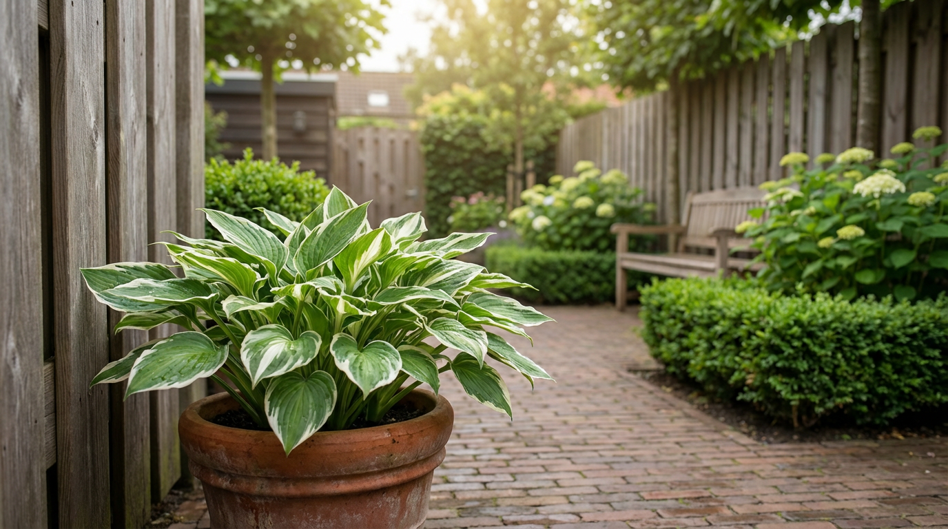 Hartlelie (Hosta sieboldii 'Snowflakes') - Tuinplanten