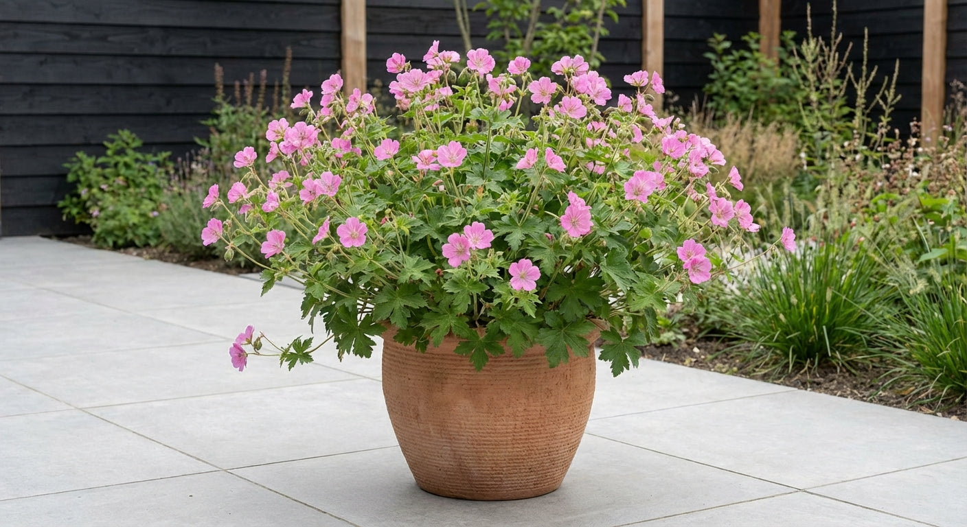 Ooievaarsbek (Geranium macr. 'Ingwersen's Var.') - Tuinplanten