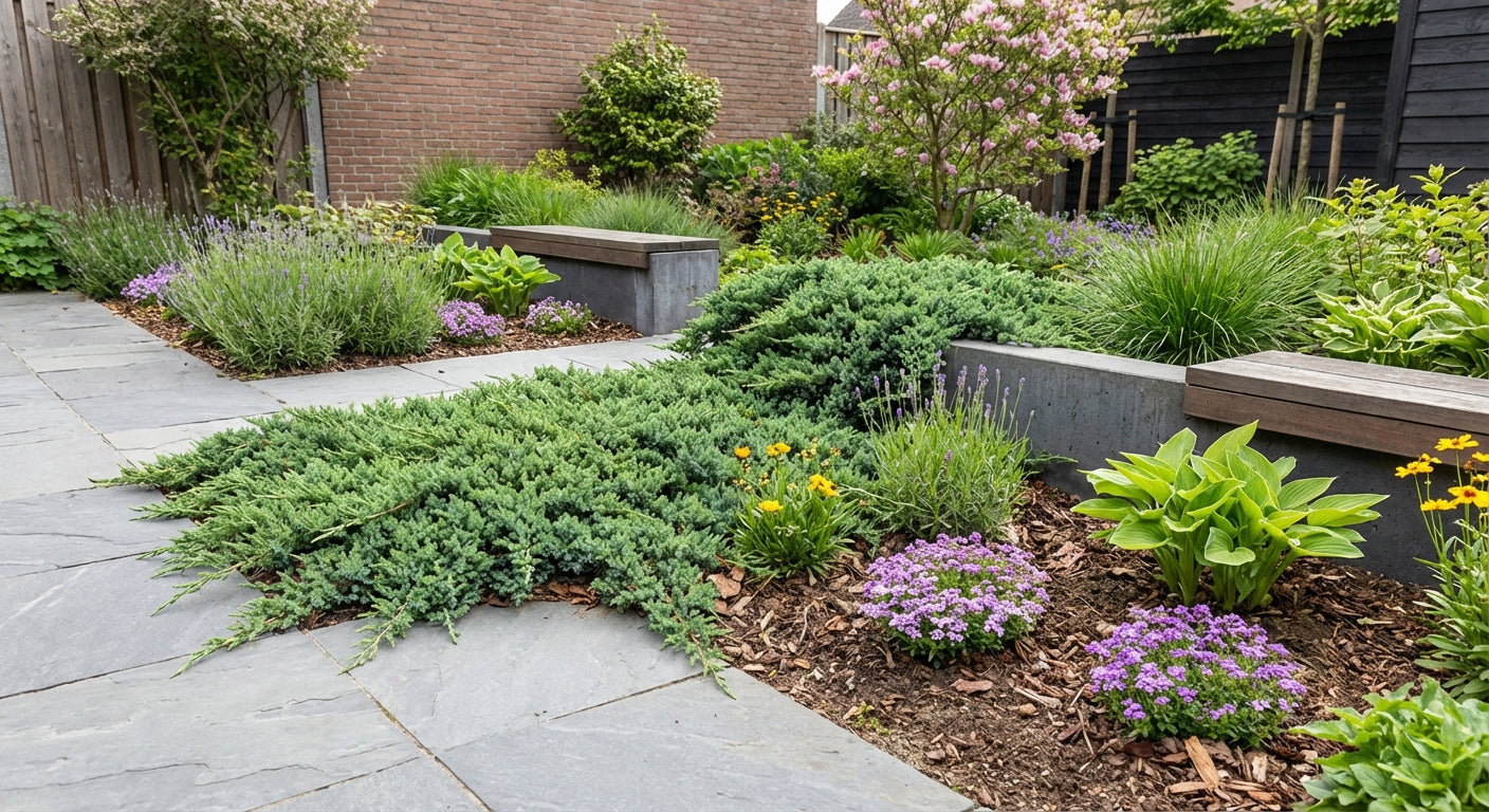 Jeneverbes (Juniperus horizontalis ’Wiltonii’) - Coniferen