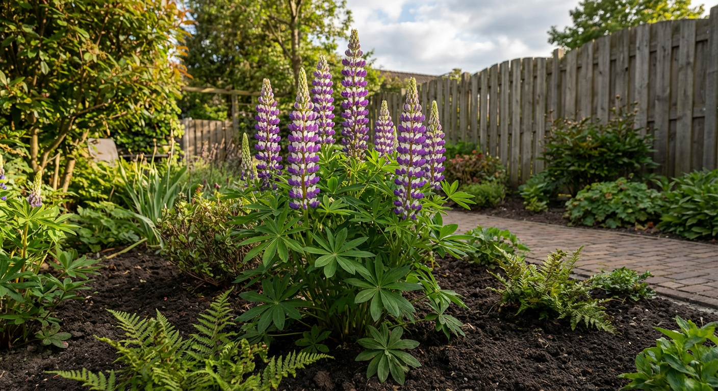 Lupine (Lupinus 'The Governor') - Tuinplanten