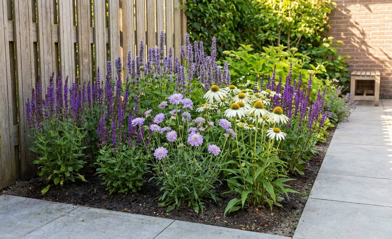 Borderpakket voor vlinders en bijen (1,5m2) - Tuinplanten