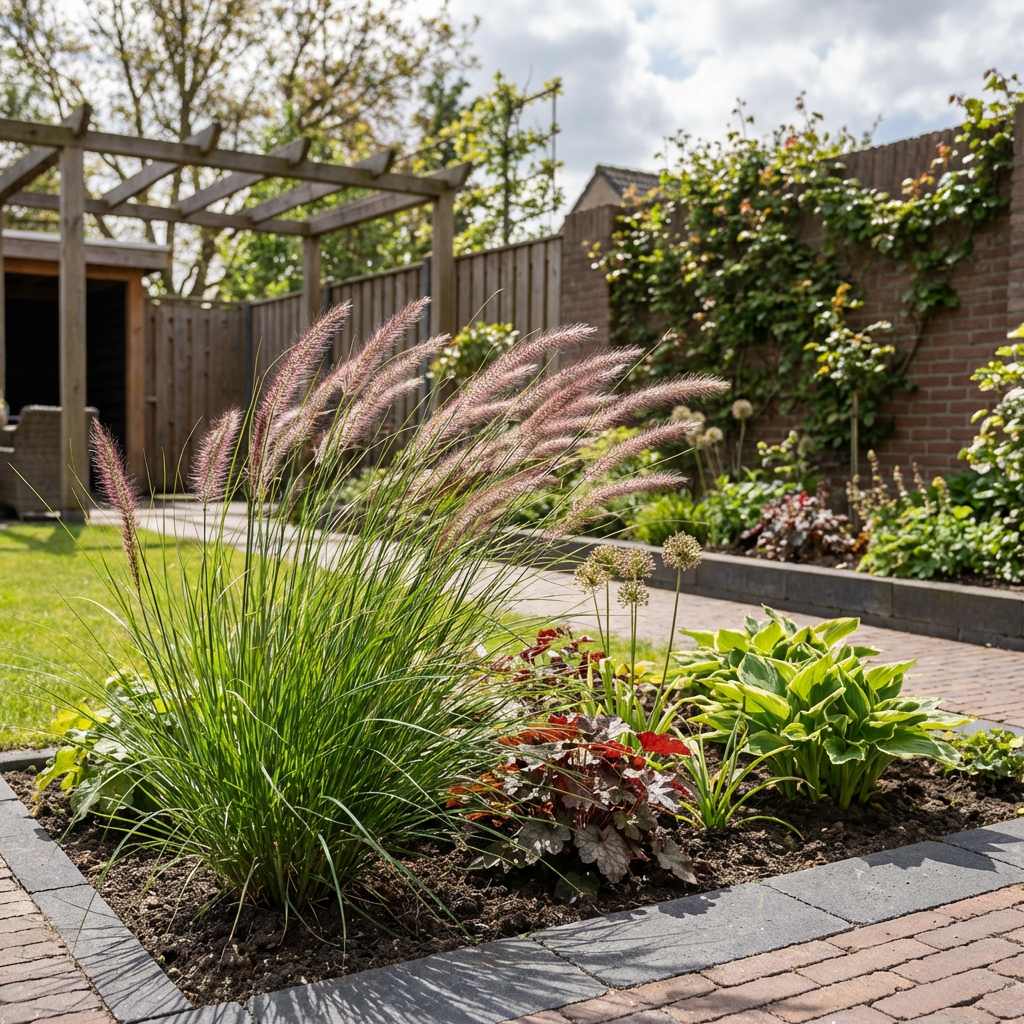 Lampepoetsersgras (Pennisetum 'Rupelli') - Lampepoetsersgras