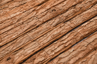 Boomschors mat - Tuinafscheiding