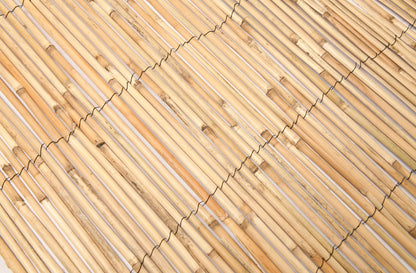 Gespleten rietmat - Tuinafscheiding