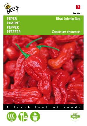 Peper Bhut Jolokia Red - Zaden