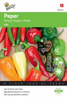 Peper Mixed 5 soorten