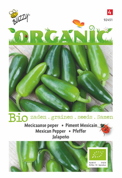 Peper Jalapeno (BIO) - Zaden