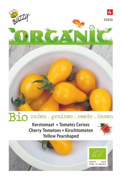 Tomaat Yellow Pearshaped (BIO) - Zaden