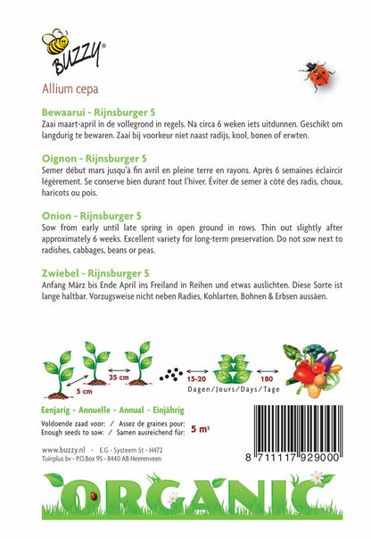 Ui Rijnsburger 5, bewaarui (BIO) - Zaden