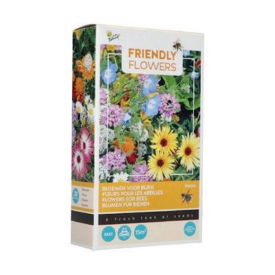 Friendly Flowers Bijen Laag